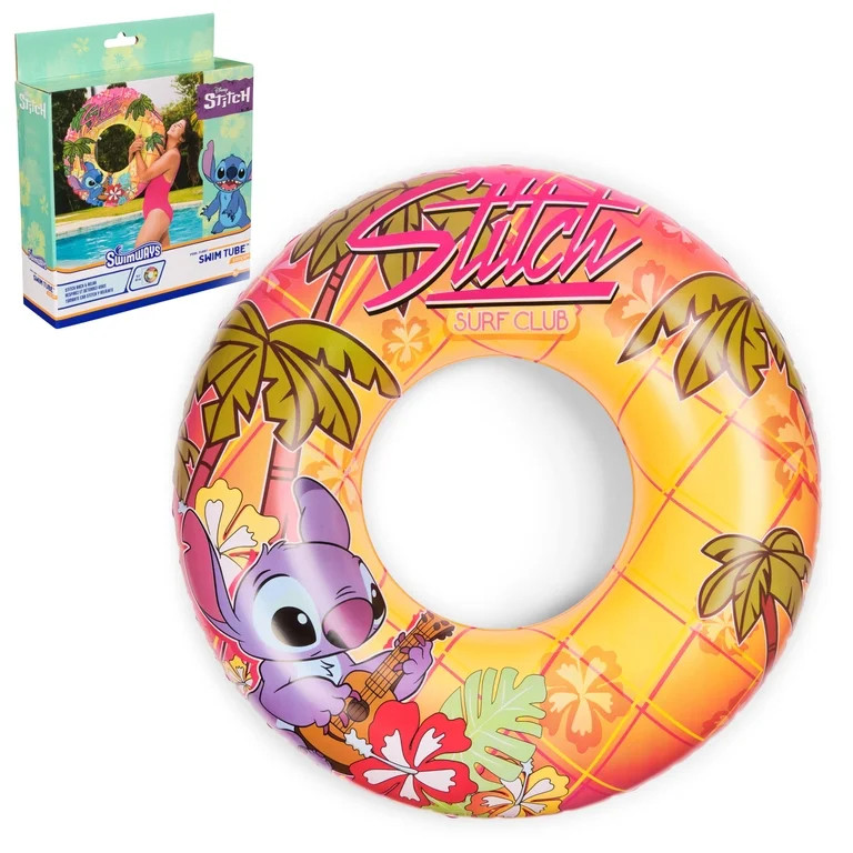 SwimWays Stitch Swim Tube, Disney Pool Float for Kids and Adults, Ages 14 and up | Walmart (US)