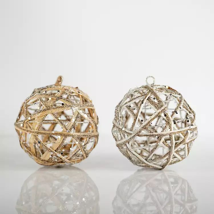 Assorted Wire and Jute Ornaments | Kirkland's Home