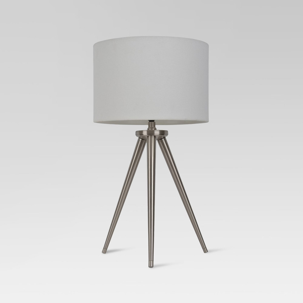 Delavan Tripod Table Lamp Nickel (Includes LED Light Bulb) - Project 62 | Target