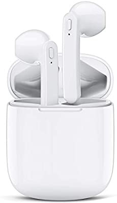 Lasuney Waterproof Bluetooth 5.0 True Wireless Earbuds, 35H Cyclic Playtime TWS Headphones with C... | Amazon (US)
