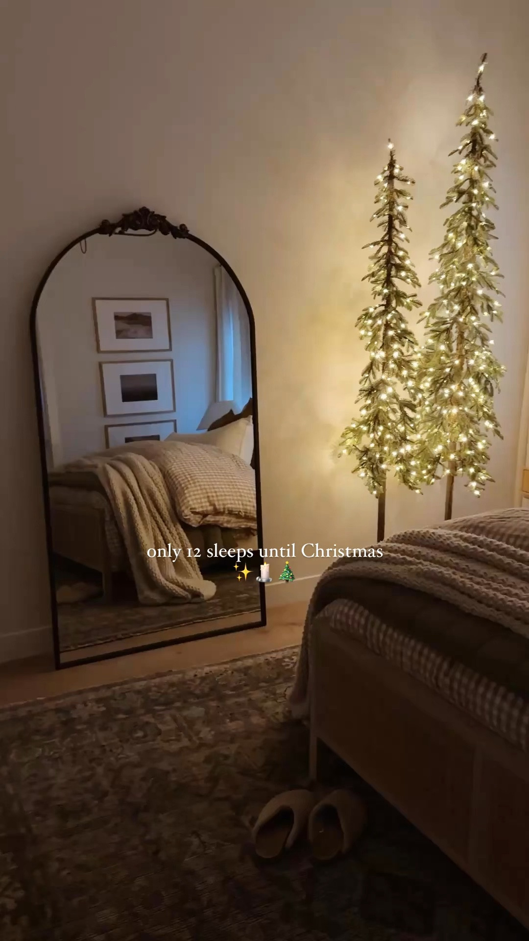 Christmas is coming! Only 12 sleeps until 🎅!

Follow me @frengpartyof6 for affordable designer style home finds + deals. 

#olivebedding #falldecor #bedroom #primarybedroom #bedroomdesign #bedroominspo #homeideas #smallbedroom #affordablehomedecor  #ltkhome #organicmodern 

#LTKHoliday #LTKHome #LTKSaleAlert