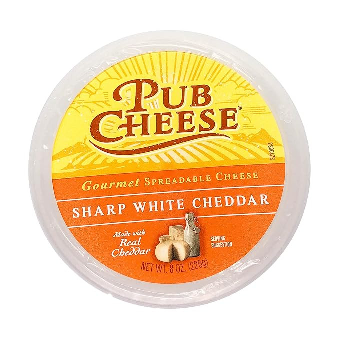 Pub Cheese, Spread White Cheddar, 8 Ounce | Amazon (US)