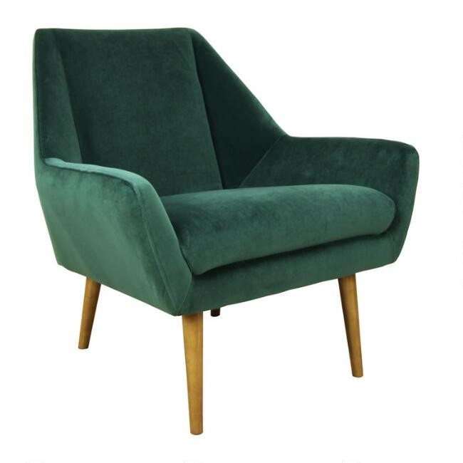 Emerald Green Austin Upholstered Chair | World Market