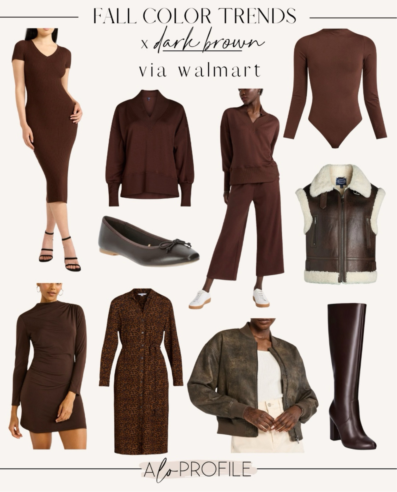 Fall Color Trends: Dark Brown // Walmart fashion, Walmart style, Walmart fall fashion finds, Walmart outfit, fall outfit, fall style, fall trends, fall color trends, fall outfit ideas, affordable fashion

#LTKSeasonal #LTKFindsUnder50 #LTKStyleTip