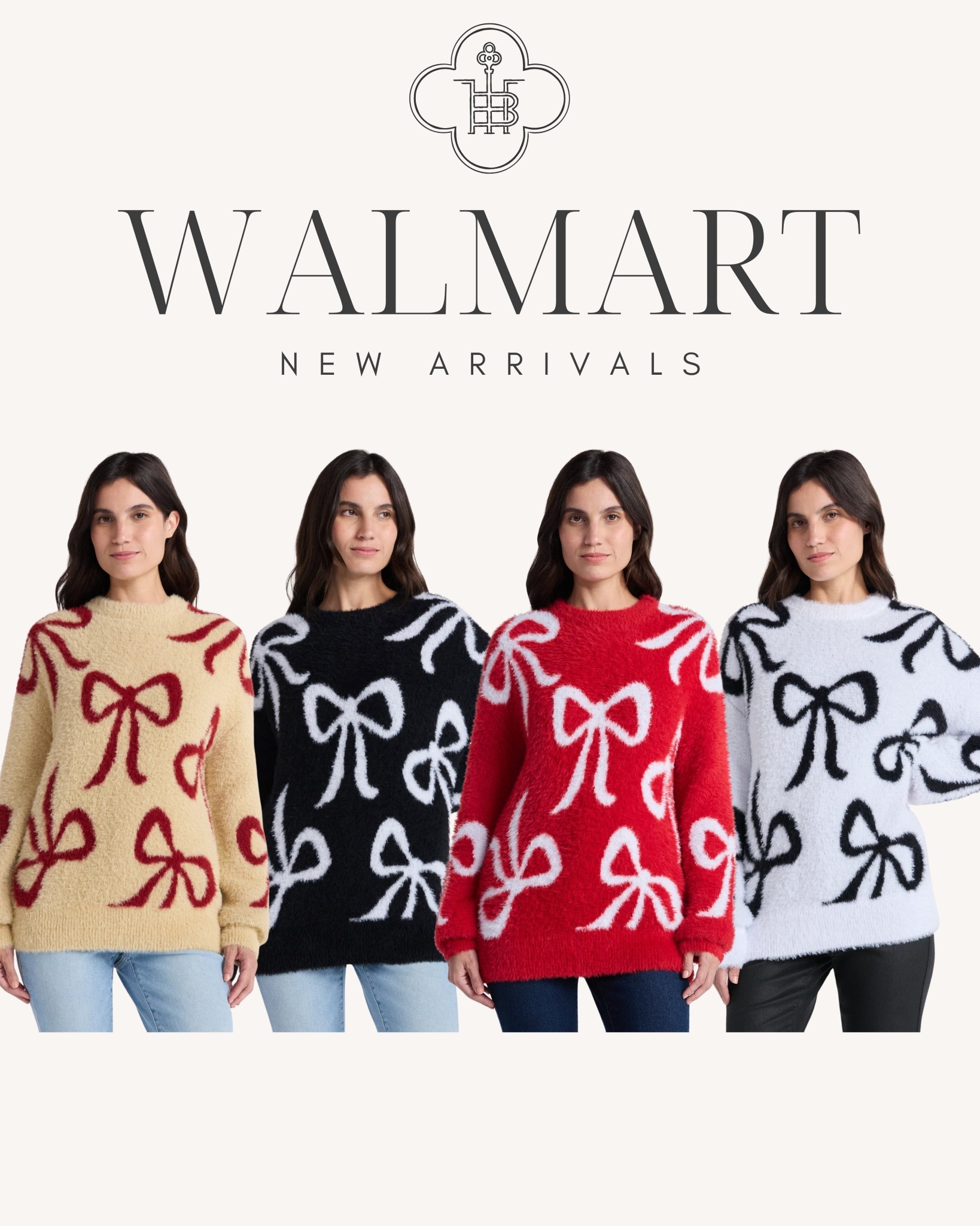 Shop new Walmart bow sweaters!!

#LTKStyleTip #LTKHoliday #LTKSeasonal