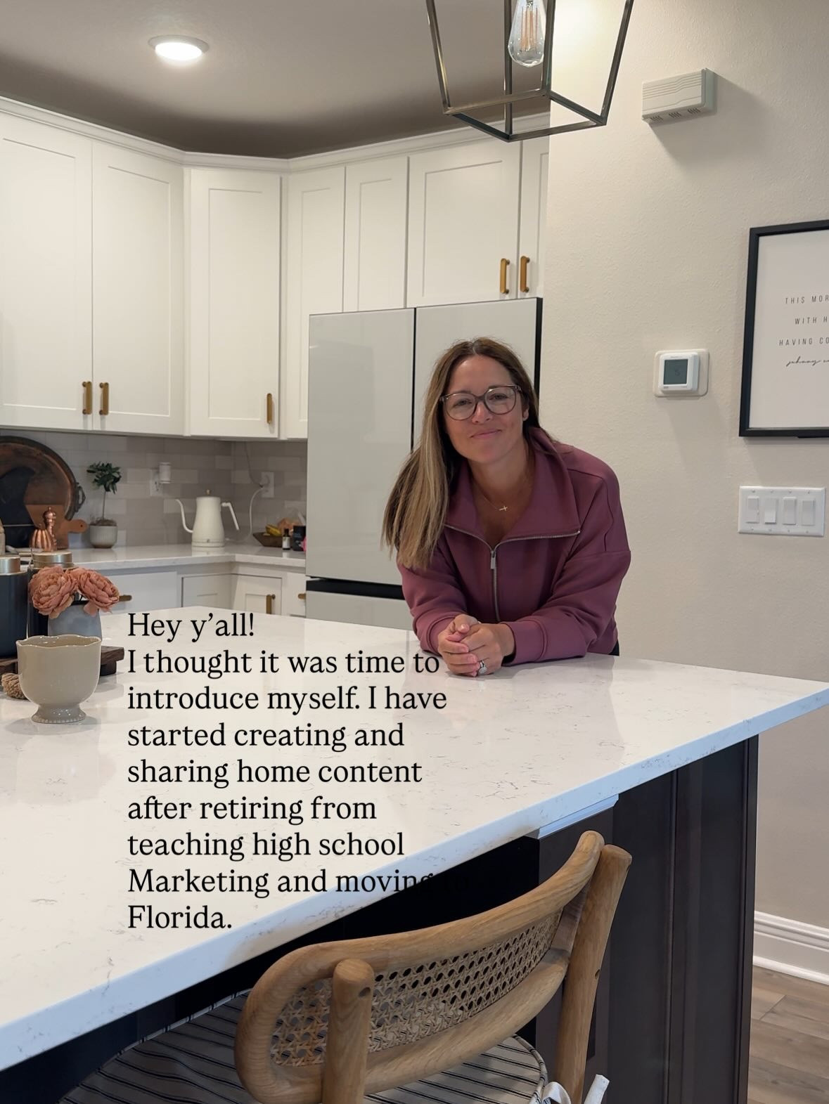 From classroom to content creator 📚➡️📲
Hi, I’m Emily! After 25 years teaching high school Marketing, I retired early and started sharing the way I style, update, and truly live in our family home in Florida.
Married at 36, mom at 40, and now raising our 7-year-old in our 12th (!!) house.
I’ve always loved finding homes with potential and updating them to feel high-end on a real-life budget.
Follow along for DIYs, decor tips, Amazon & Target finds, and everyday life at the lagoon 🏖️
#BuilderGradeGlowUp #FloridaMomLife #NeutralHomeStyle
