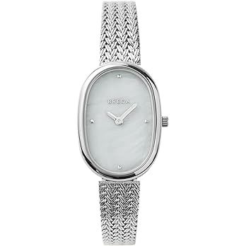 Breda Women's 'Jane Tethered' Stainless Steel and Mesh Bracelet Watch, 23MM | Amazon (US)