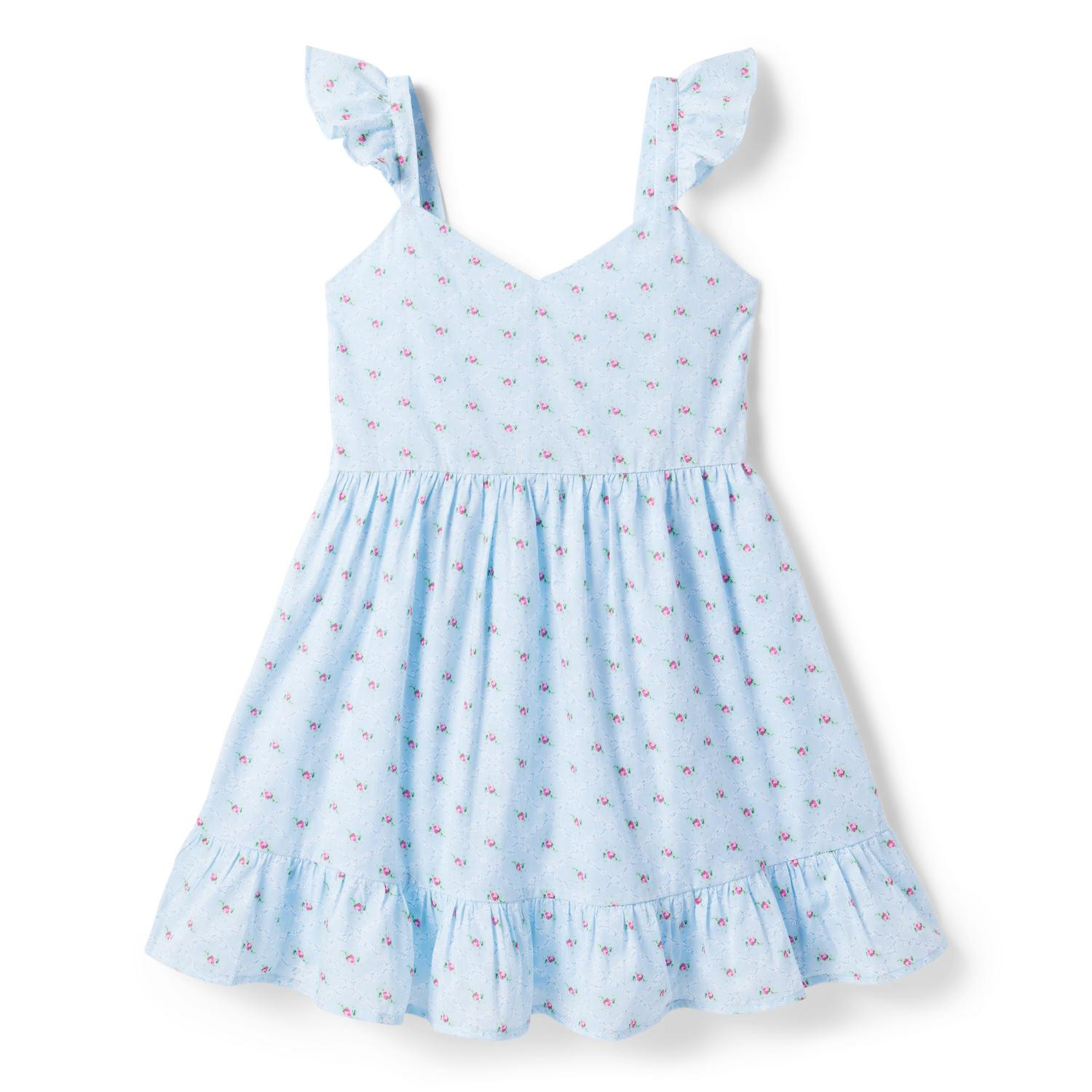 Floral Ruffle Strap Sundress | Janie and Jack