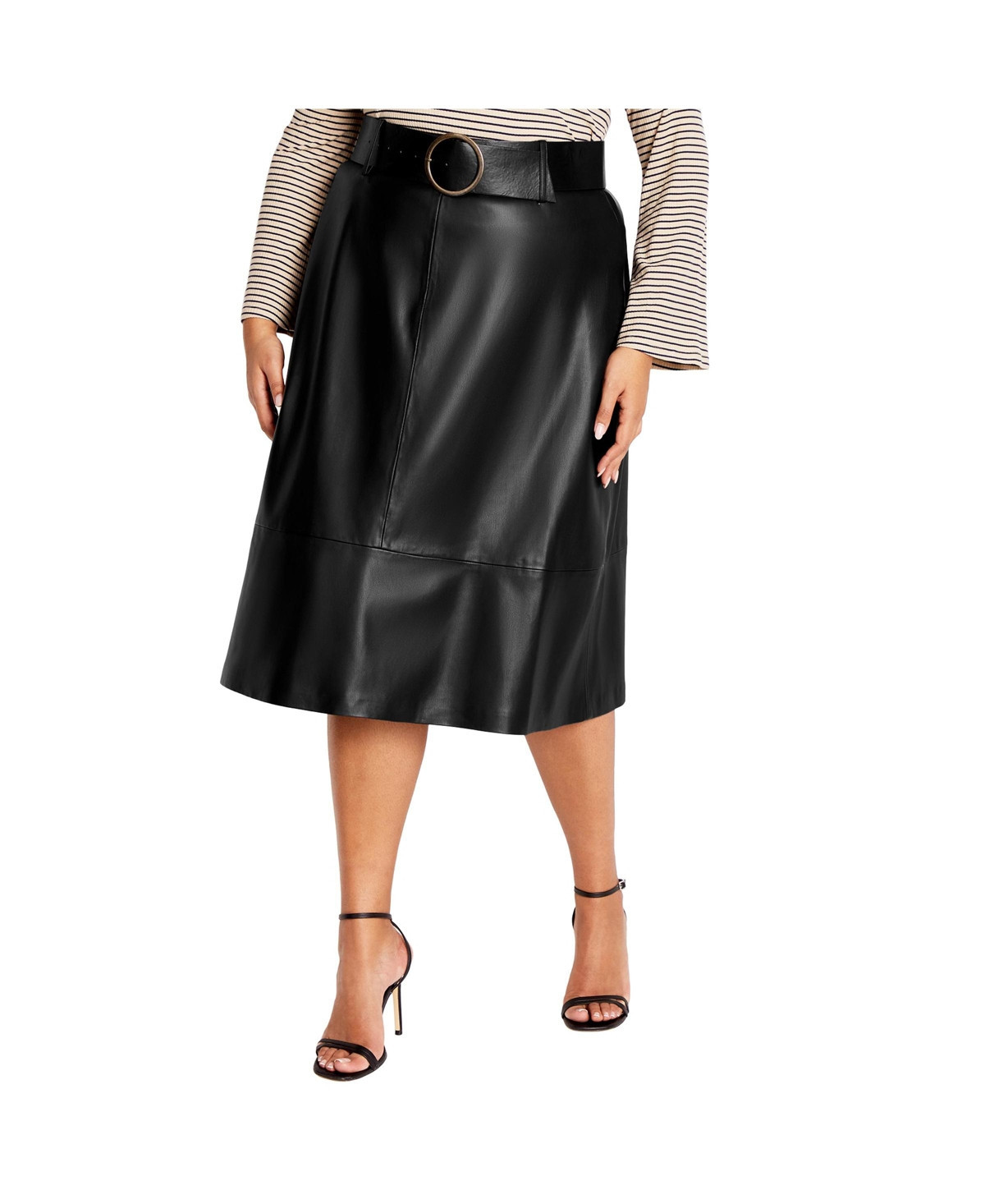 Plus Size Untamed Skirt - Black | Macy's