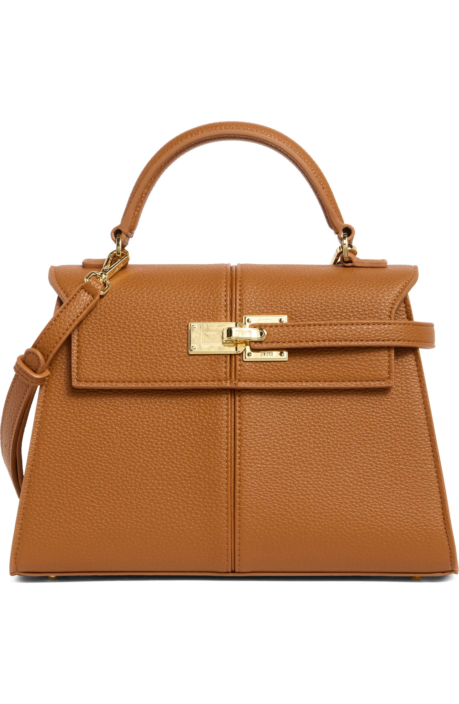 Large Elise Faux Leather Top Handle Bag | Nordstrom