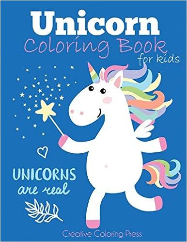 Unicorn Coloring Book for Kids: Magical Unicorn Coloring Book for Girls, Boys, and Anyone Who Lov... | Amazon (US)