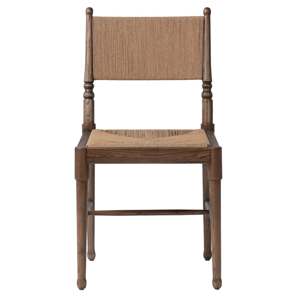 Fayth Antique Walnut Dining Chair | Kathy Kuo Home
