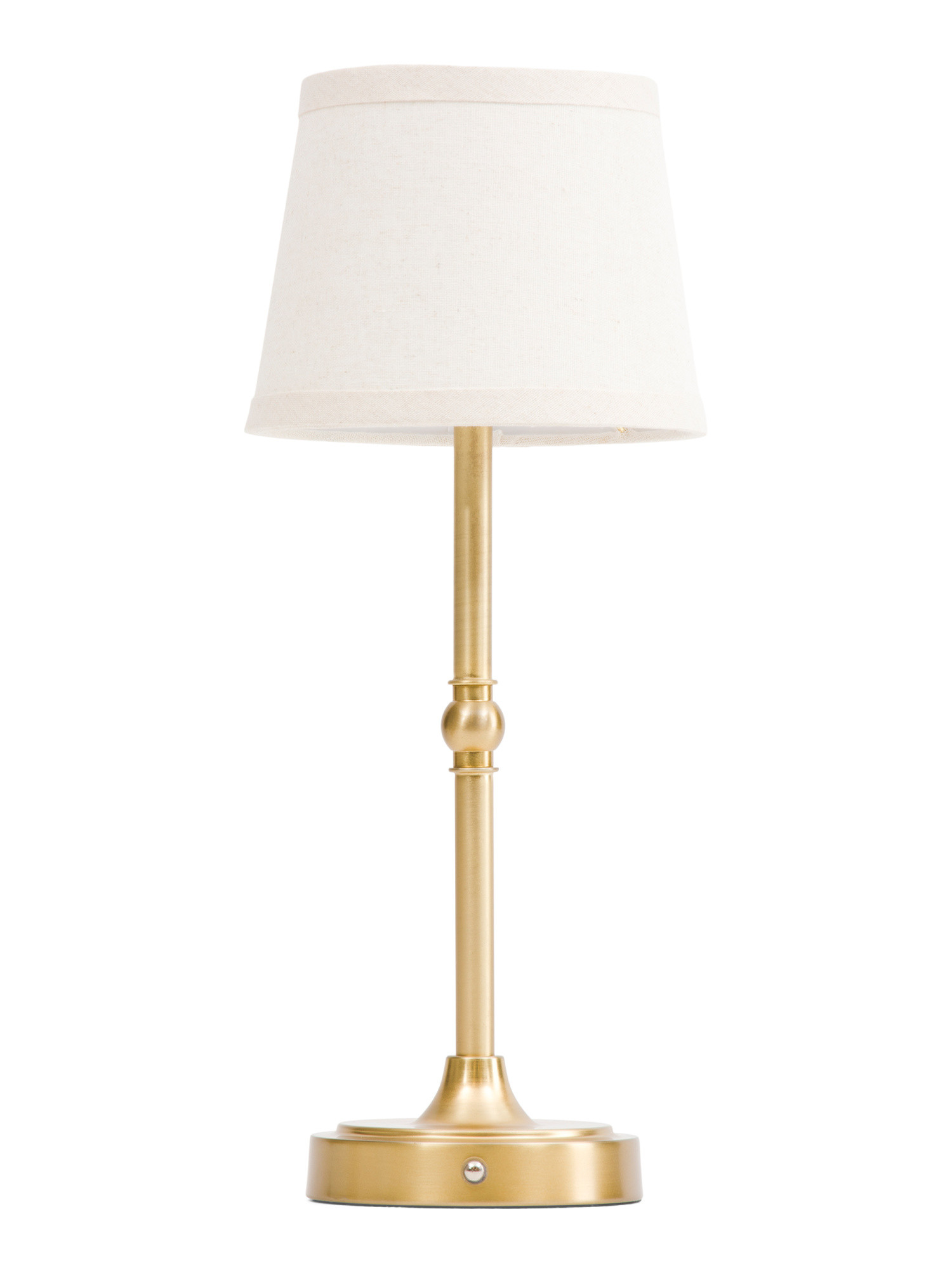 16in Linen Shade Led Iron Touch Lamp | Lighting | Marshalls | Marshalls