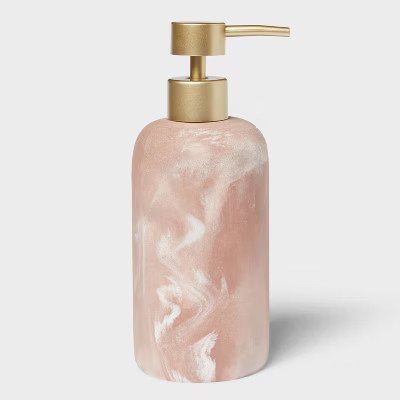 Pink Quartz Resin Soap Pump - Threshold™ | Target