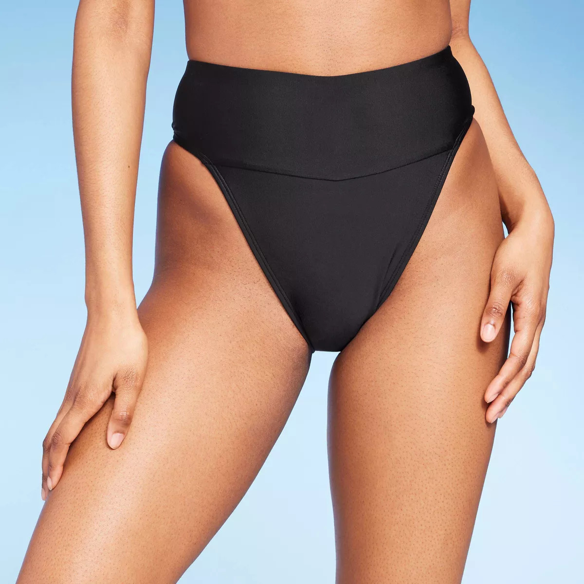 Women's High Waist Extra High Leg Extra Cheeky Bikini Bottom - Wild Fable™ | Target