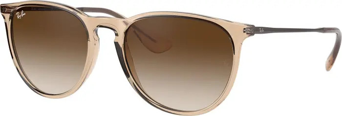Ray-Ban Erika 54mm Gradient Round Sunglasses | Nordstrom | Nordstrom