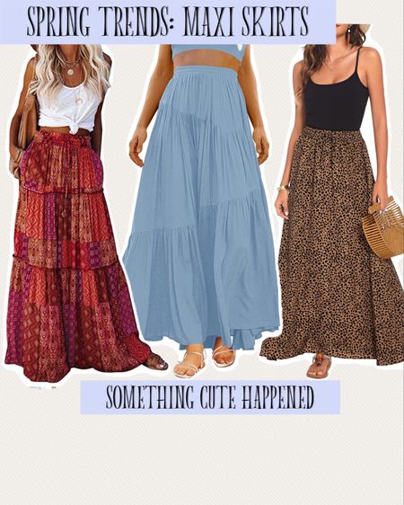 Trending maxi skirts
So easy and pretty! 

#LTKunder50 #LTKFind #LTKunder100