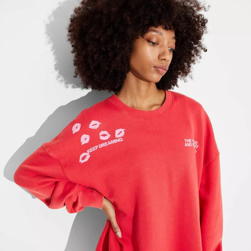 Women's Oversized Pullover Sweatshirt - Wild Fable™ | Target