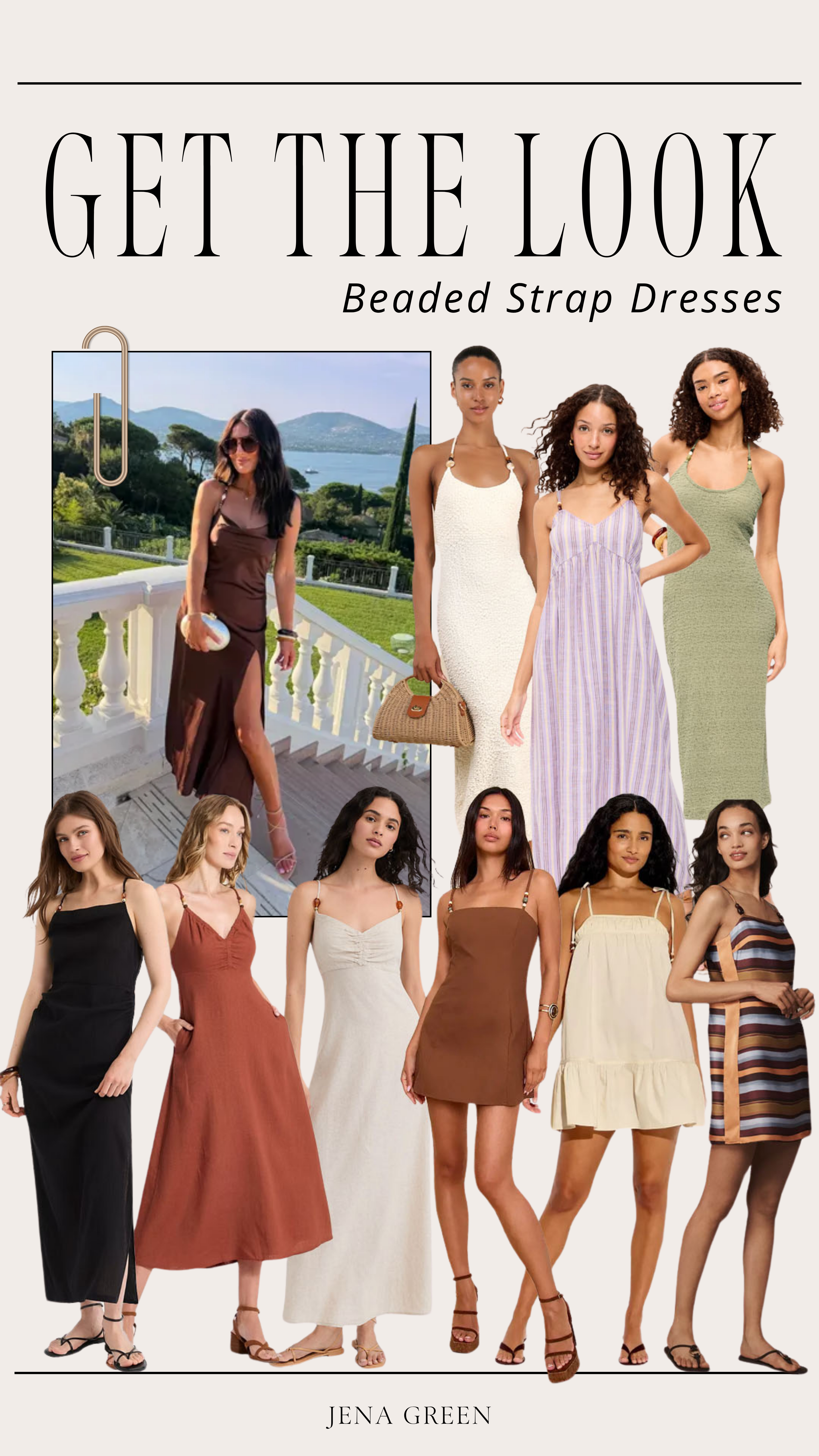 Get the Look - Beaded Dresses | Get the look Summer Dresses | Get the look Vacation Dresses 

 #LTKSeasonal #LTKOver40 #LTKTravel