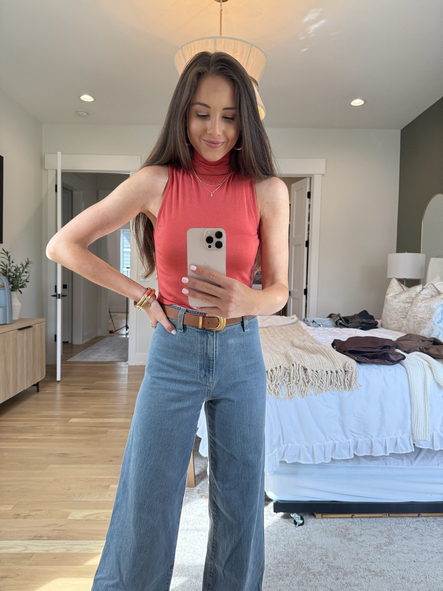 Love this top! Such a great transition top from summer to fall. I love the color. It also comes in brown

target, fall fashion, fall style 

 