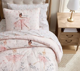 Ballerina Comforter &amp; Shams | Pottery Barn Kids
