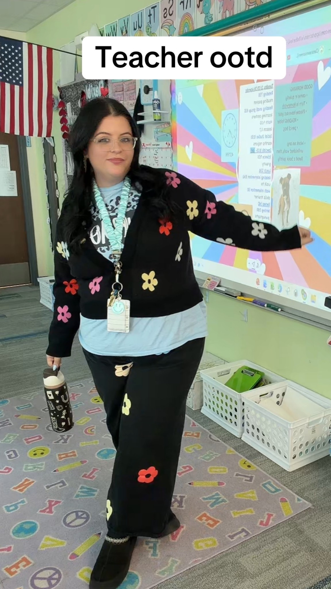 Teacher ootd 🩷 
