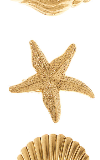 Lelet NYSerena Gold-Tone Shell Clip Set$190Color—Gold—Sold OutSold OutNotify MeEDITOR'S NOTER... | Moda Operandi (Global)