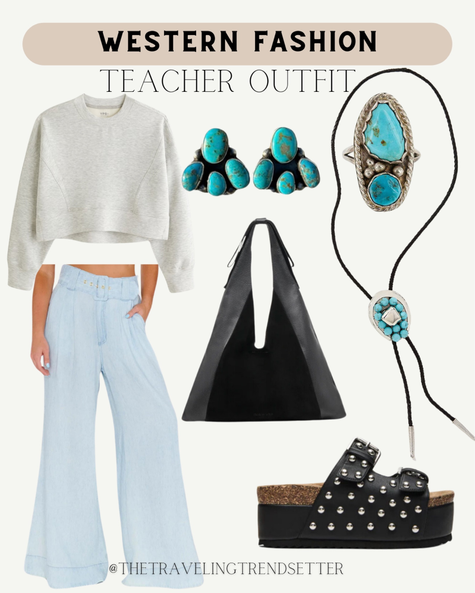 Western fashion back to school fall teacher outfit Abercrombie sweatshirt show me your mumu jeans 

#LTKStyleTip #LTKFindsUnder100 #LTKWorkwear
