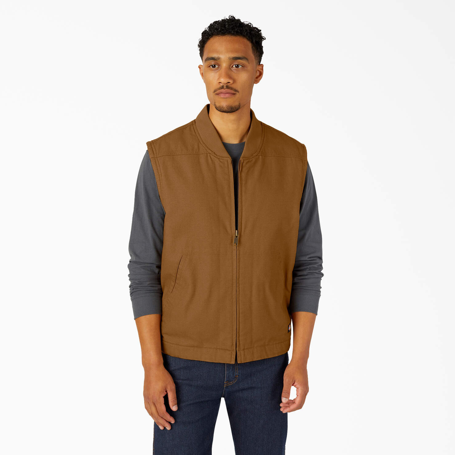 High Pile Fleece Lined Duck Vest - Dickies US | Dickies