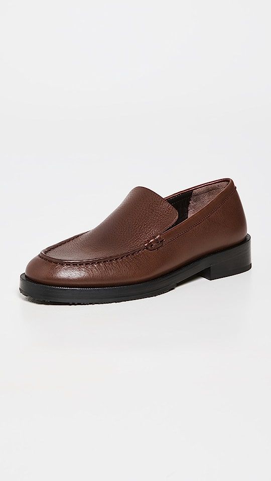 BY FAR Rafael Sequoia Leather Loafers | SHOPBOP | Shopbop