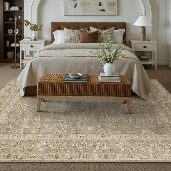 BERTHMEER 5'x7' Area Rugs for Living Room Bedroom Dining Room Office Farmhouse Oriental Tradition... | Walmart (US)