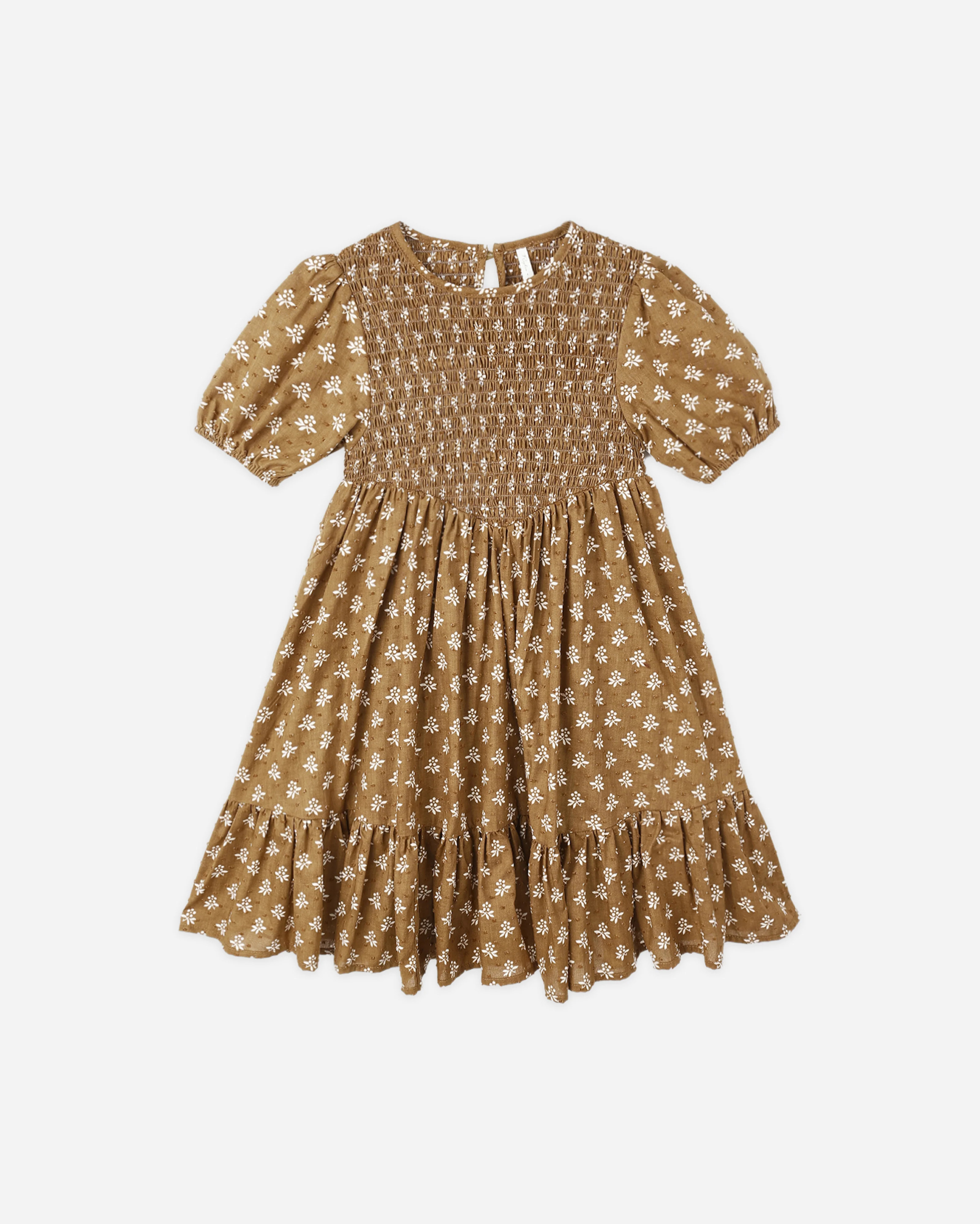 Lydia Dress || Golden Fleur | Rylee + Cru