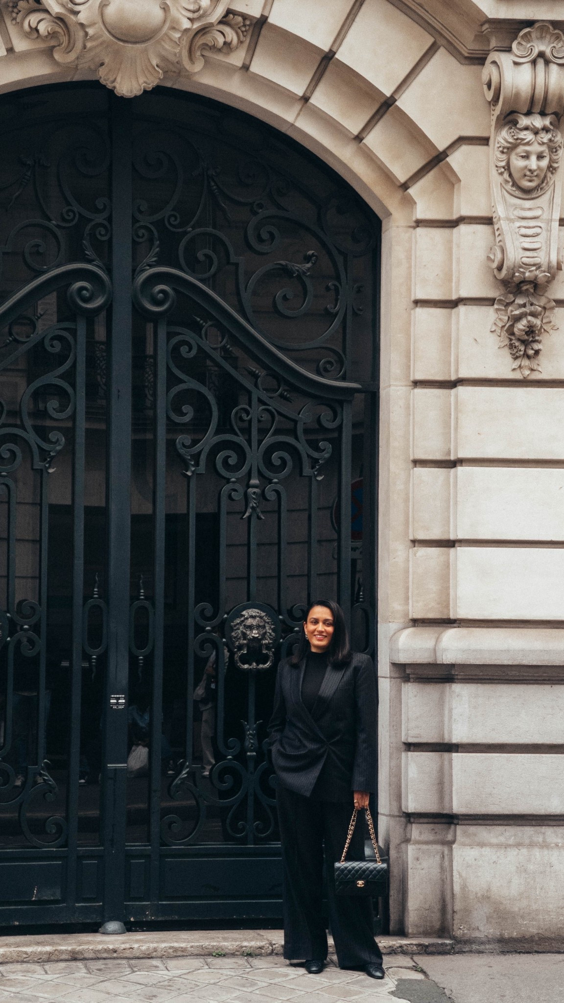 Drawstring pants that let you eat freely while looking impossibly chic? Say less. This wool pinstripe suit is comfort pretending to be stylish. True to size, pants run a bit long so plan to hem. I wore it for date night, but it works for the office or dinner with friends. Timeless forever.

#LTKTravel #LTKootd