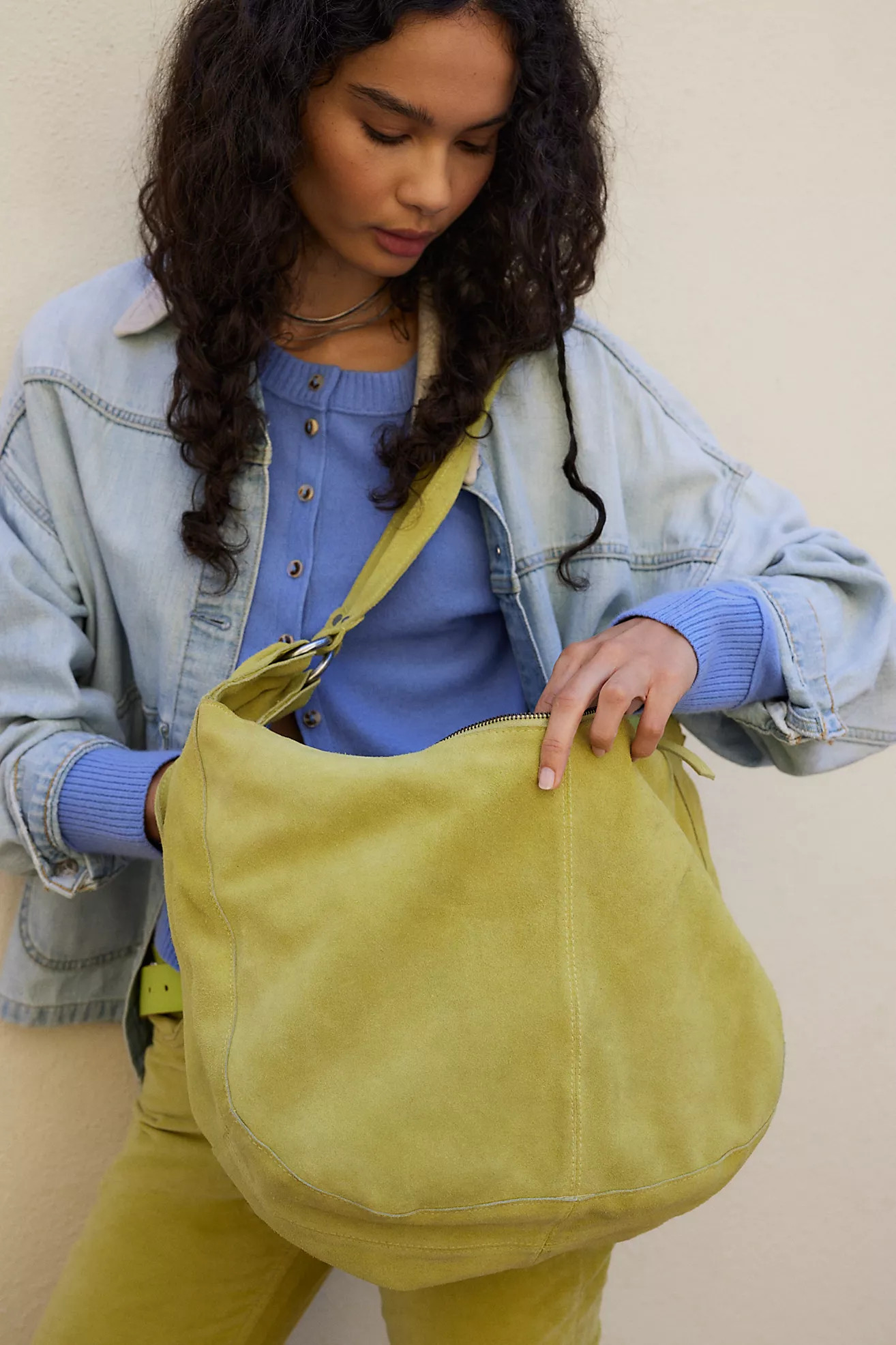 Roma Suede Tote Bag | Free People (Global - UK&FR Excluded)