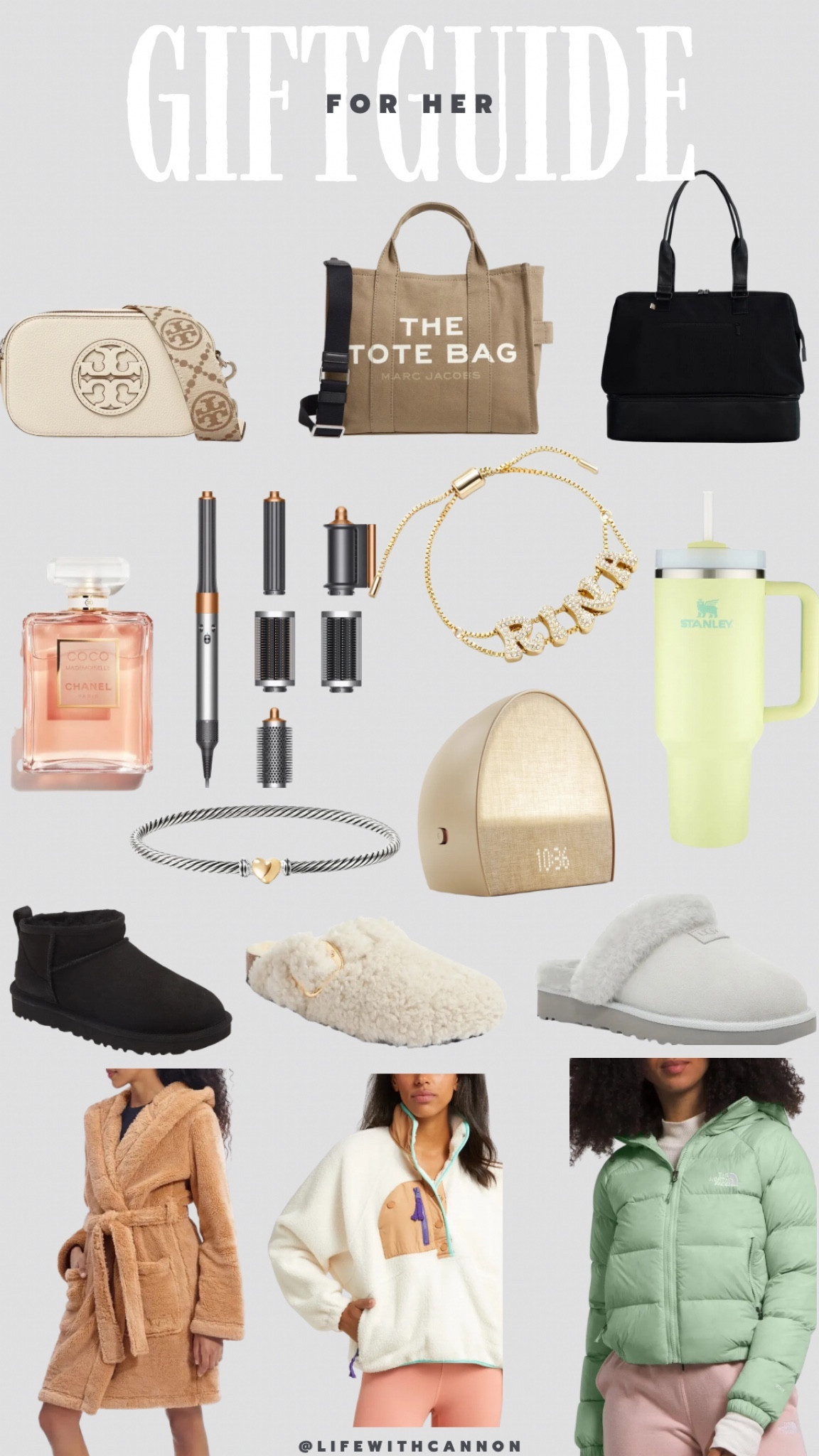 Gift guide for her! #holiday #giftguide #forher

#LTKbeauty #LTKGiftGuide #LTKitbag