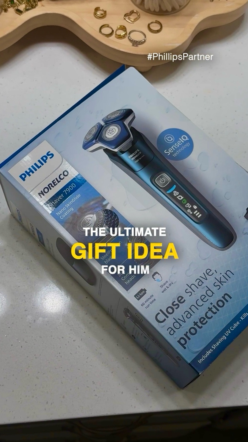 #Ad The best shaving experience a guy can ask for? That’s the Philips Norelco Electric Shaver 7900. It’s hands down the ultimate gift idea that any man will appreciate.

Not only does it give him a super close & insanely smooth shave, but it’s smart too, automatically adjusting its power as it reads his beard density. And the Philips UV cube helps keep the shaver disinfected and ready for his next shave. 

Get it on sale for only $129.99 at Target between 11/24-12/08. 

@PhilipsNorelco : https://liketk.it/5DDj6

#PhilipsPartner #TargetPartner #Target #mensgrooming 

#LTKGiftGuide #LTKSaleAlert #LTKMens