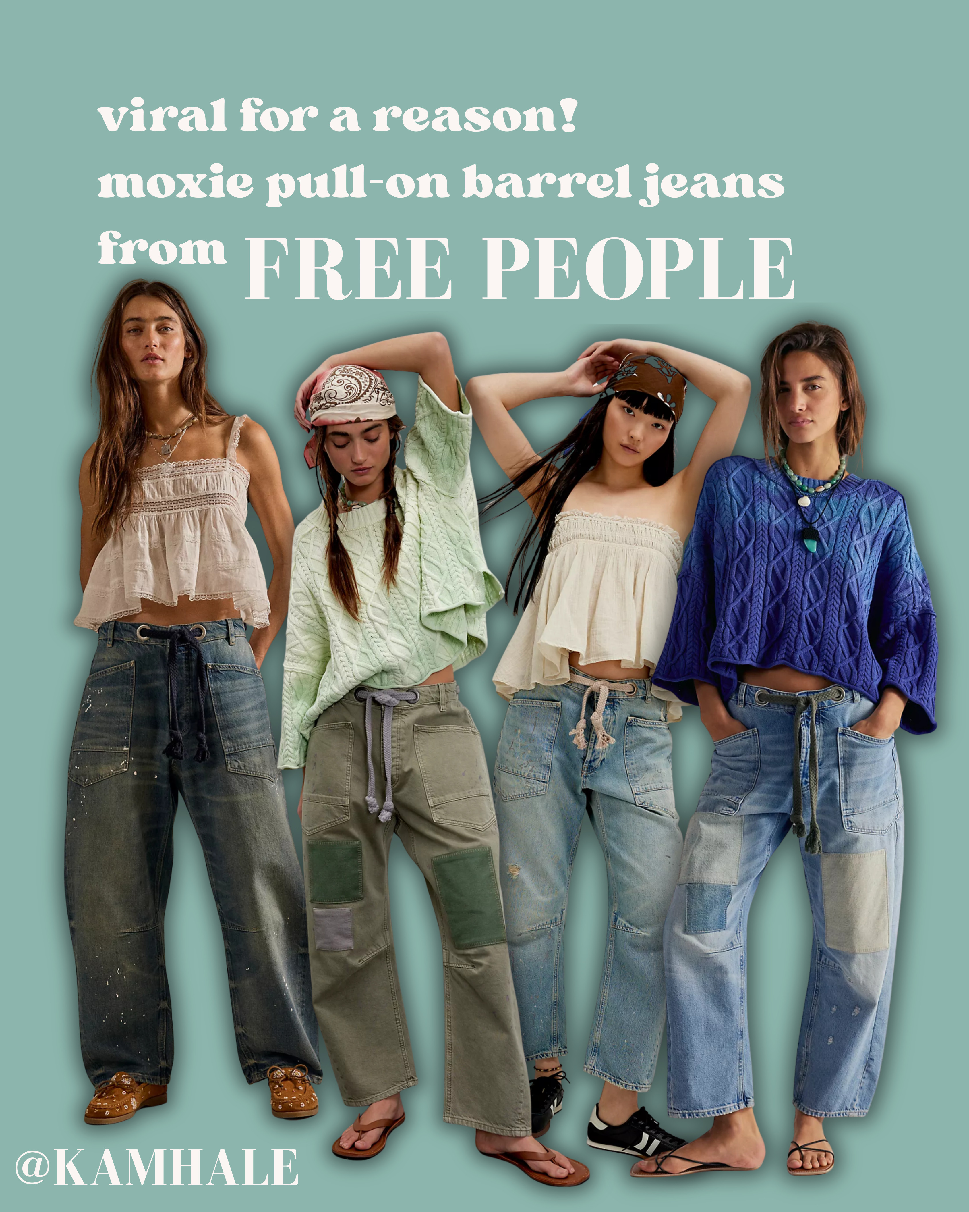 the viral moxie pull-on barrel jeans from free people now come in 15 colors…brb adding to cart 🤭

#LTKgrwm #LTKdayinmylife #LTKootd