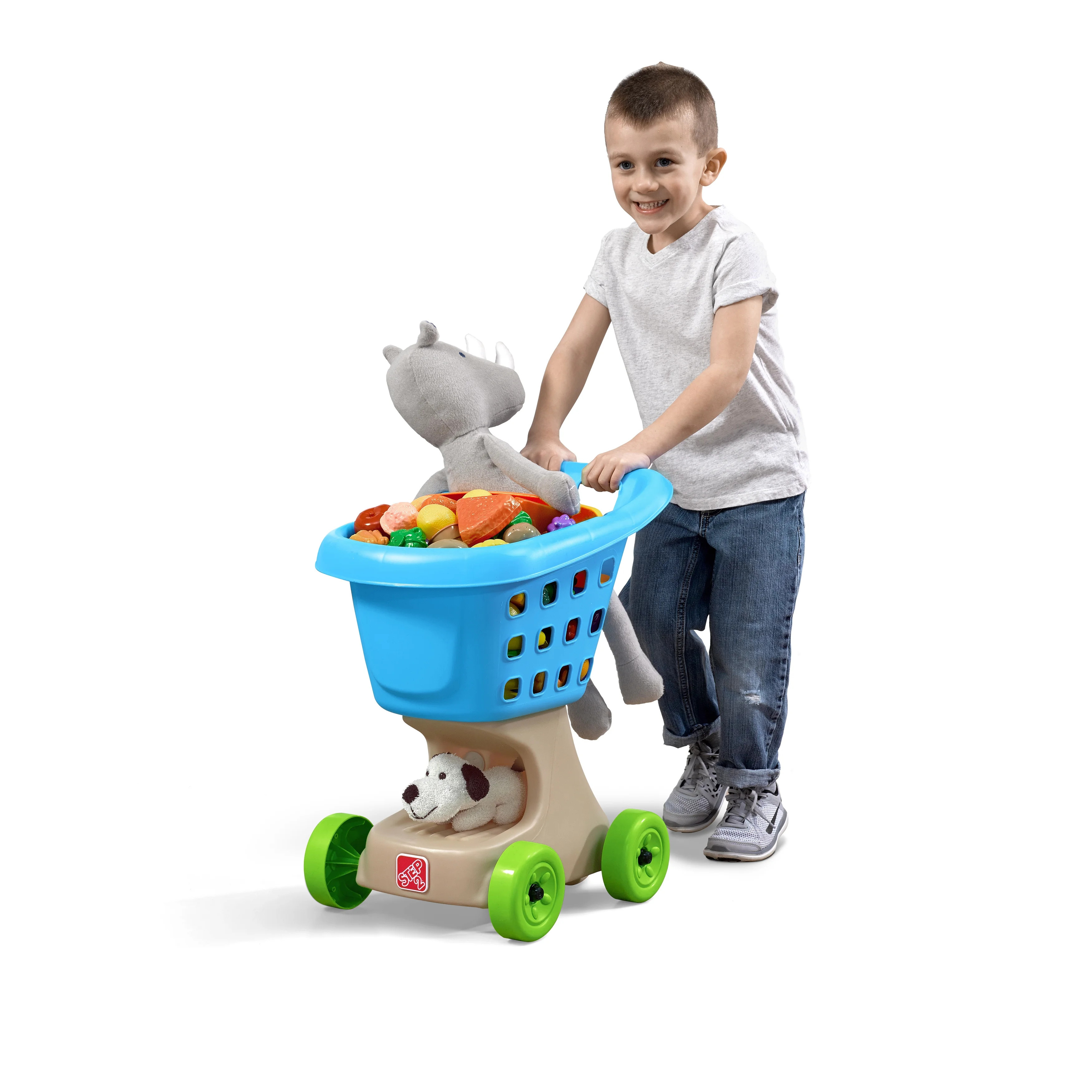 Step2 Little Helper's Shopping Cart | Blue - Walmart.com | Walmart (US)