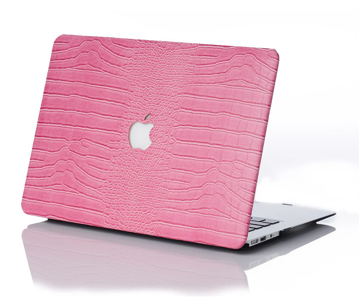 Rose Faux Crocodile MacBook Case | Chic Geeks