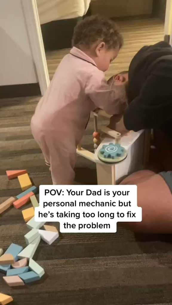 Valentina needs to work on her patience 😂 

 #LTKmomlife #LTKBaby #LTKKids