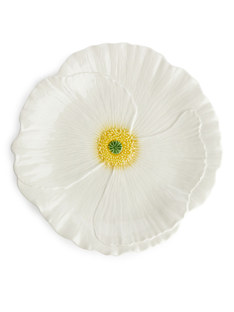 San Raphael Wild Flower Plate 29 cm - White | ARKET (US&UK)