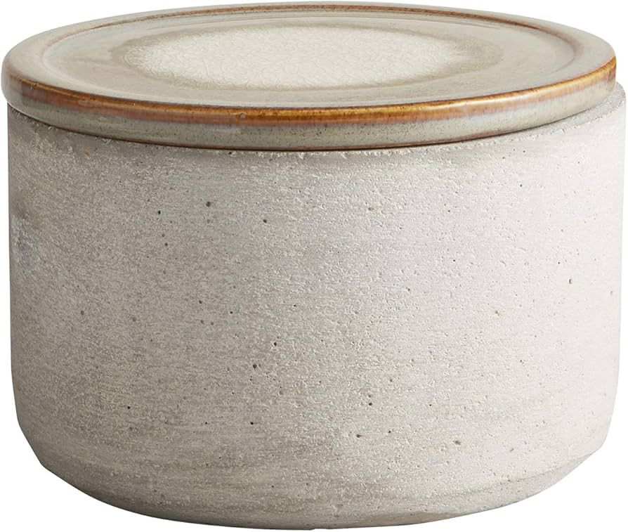 47th & Main Ceramic Container with Lid, 4" Tall, Dual Tone | Amazon (US)