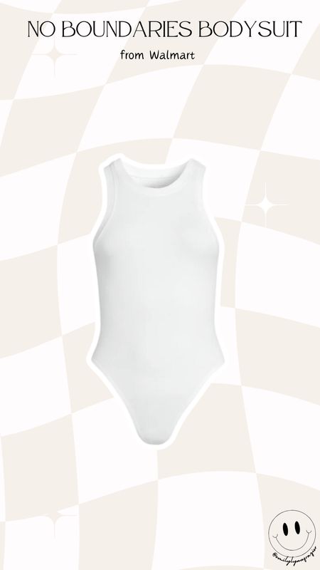 Yall!! This bodysuit is so soft! Only $8 and comes in black too! 

I got a small, it is a thong and does snap in the crotch. I would also say you need something underneath for your boobs - it’s a little see through but it fits so good! I’ll have to try it on for you guys when I get my stickie covers in 😅 

#LTKFindsUnder50 #LTKStyleTip #LTKxWalmart