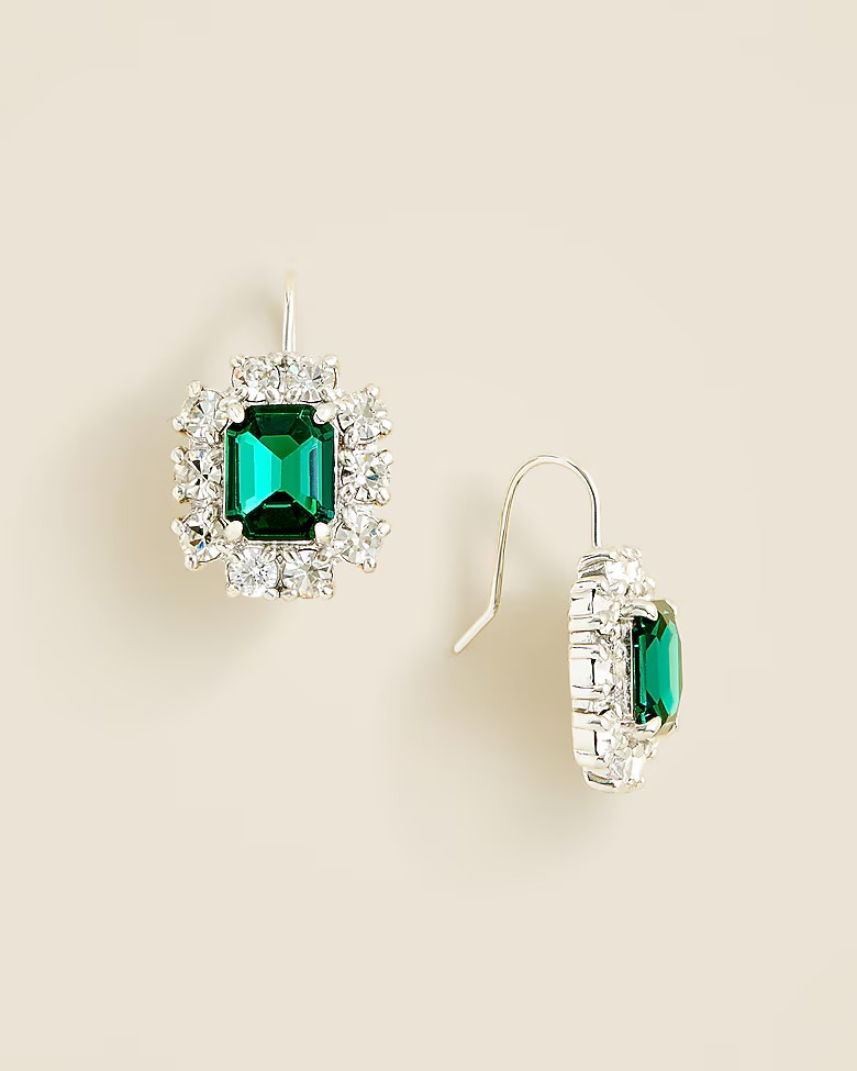 Gemstone drop earrings | J. Crew US