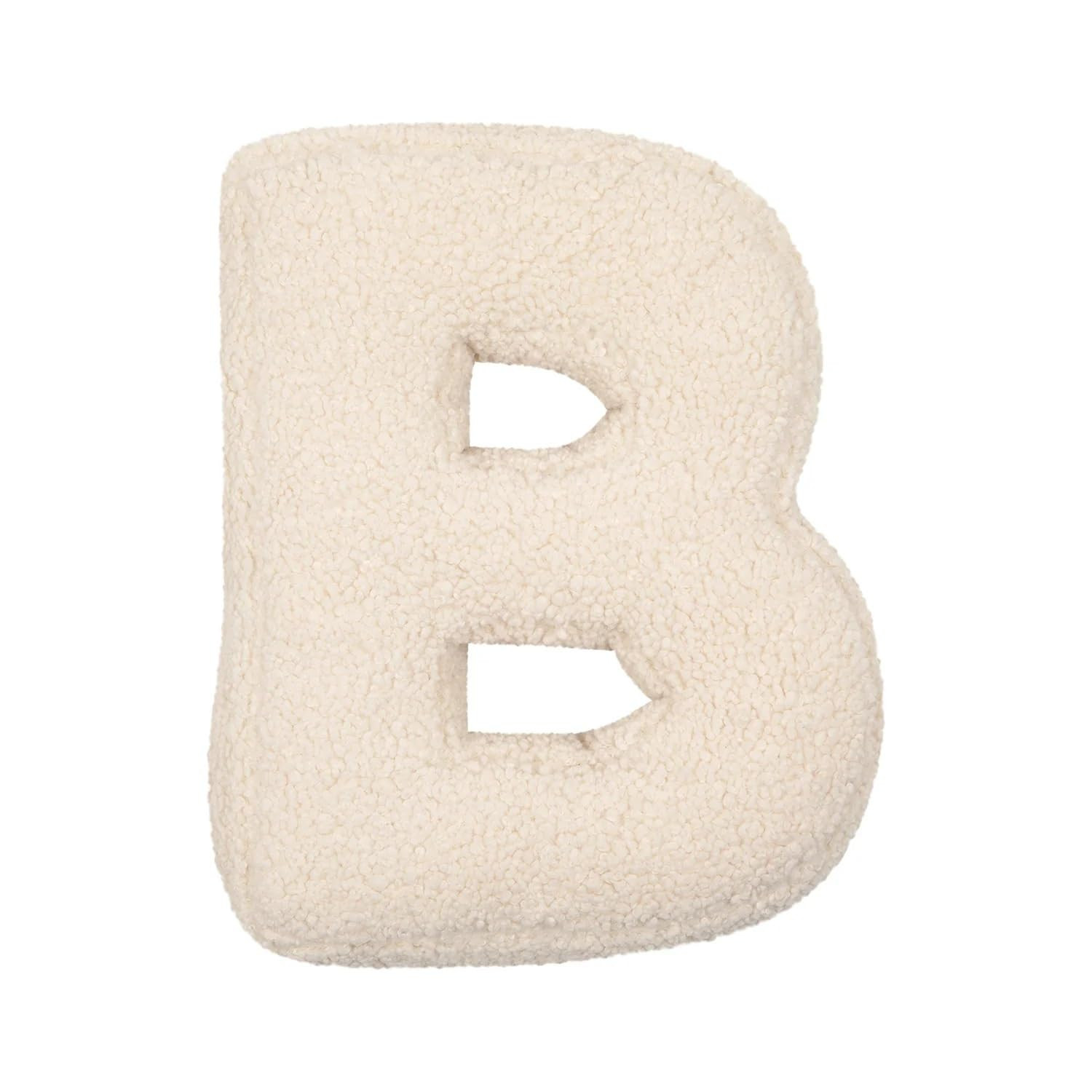 Letter Pillow English Letter Plush Pillow Cozy Lambswool Initial Throw Pillow Alphabets Letter De... | Amazon (US)