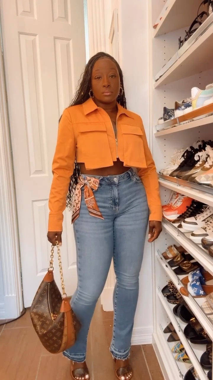 High Waist Stretch Jeans. I have on a size 27; I wear a size 6 in pants. 5’4 150lbs crop top jacket size small #forever21 #fashion #forever21find

#LTKFind #LTKSeasonal #LTKstyletip