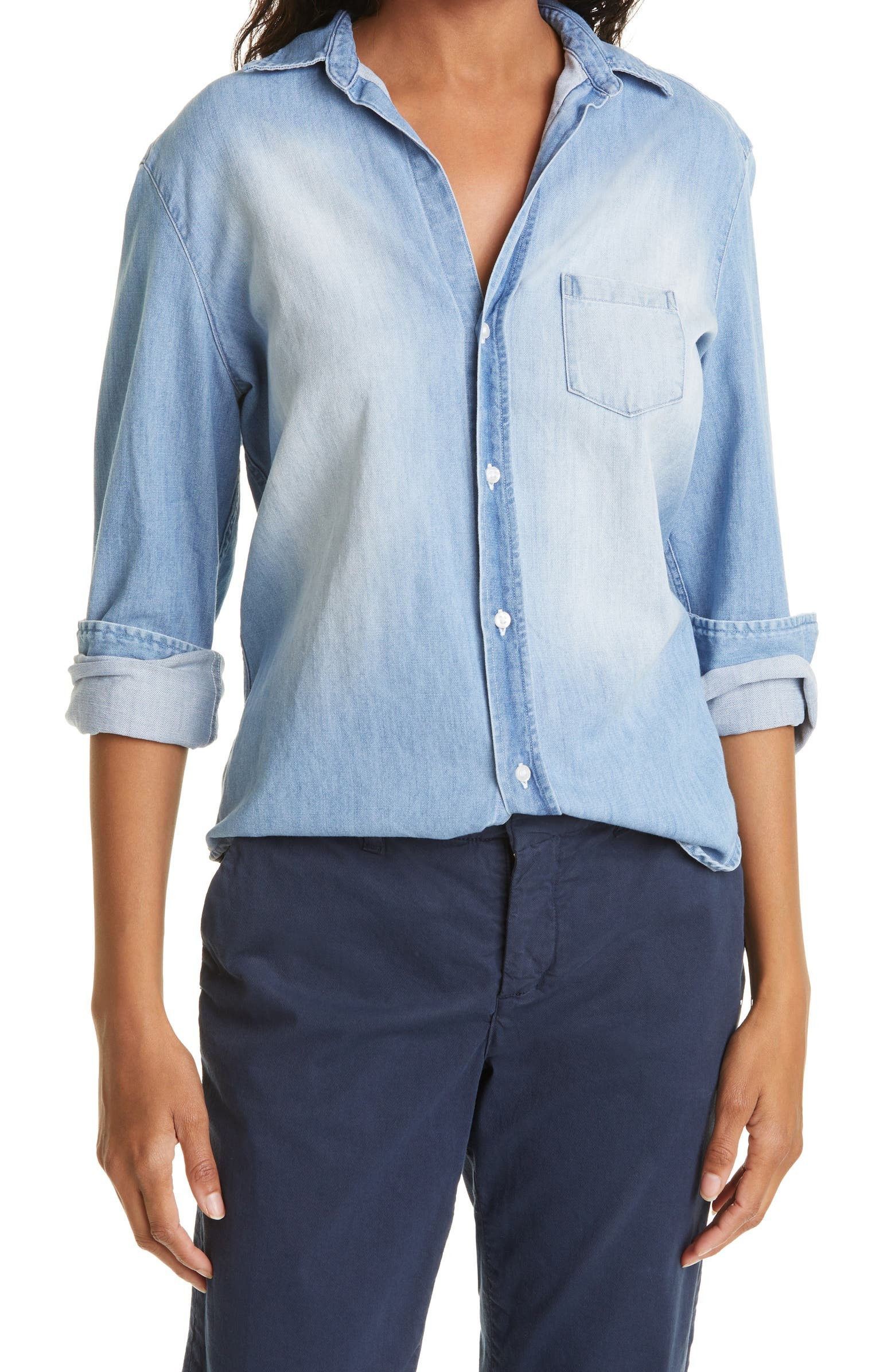 Eileen Denim Button-Up Shirt | Nordstrom | Nordstrom
