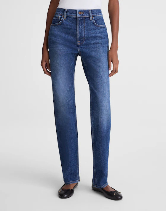 Circular Longline Straight Jean | Madewell