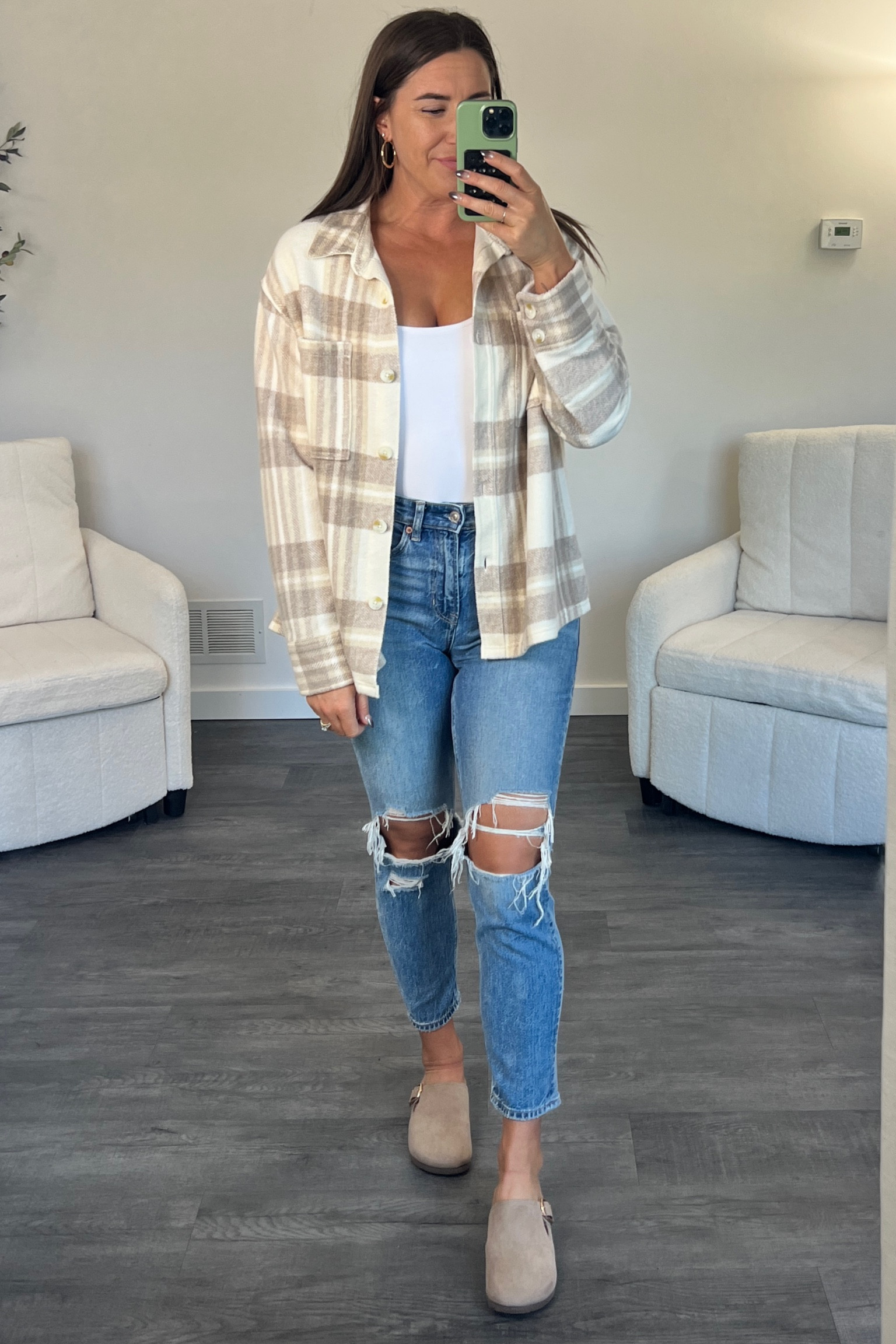 Shacket // medium
Tank // small
Jeans // 2

#LTKSeasonal #LTKStyleTip #LTKFindsUnder50