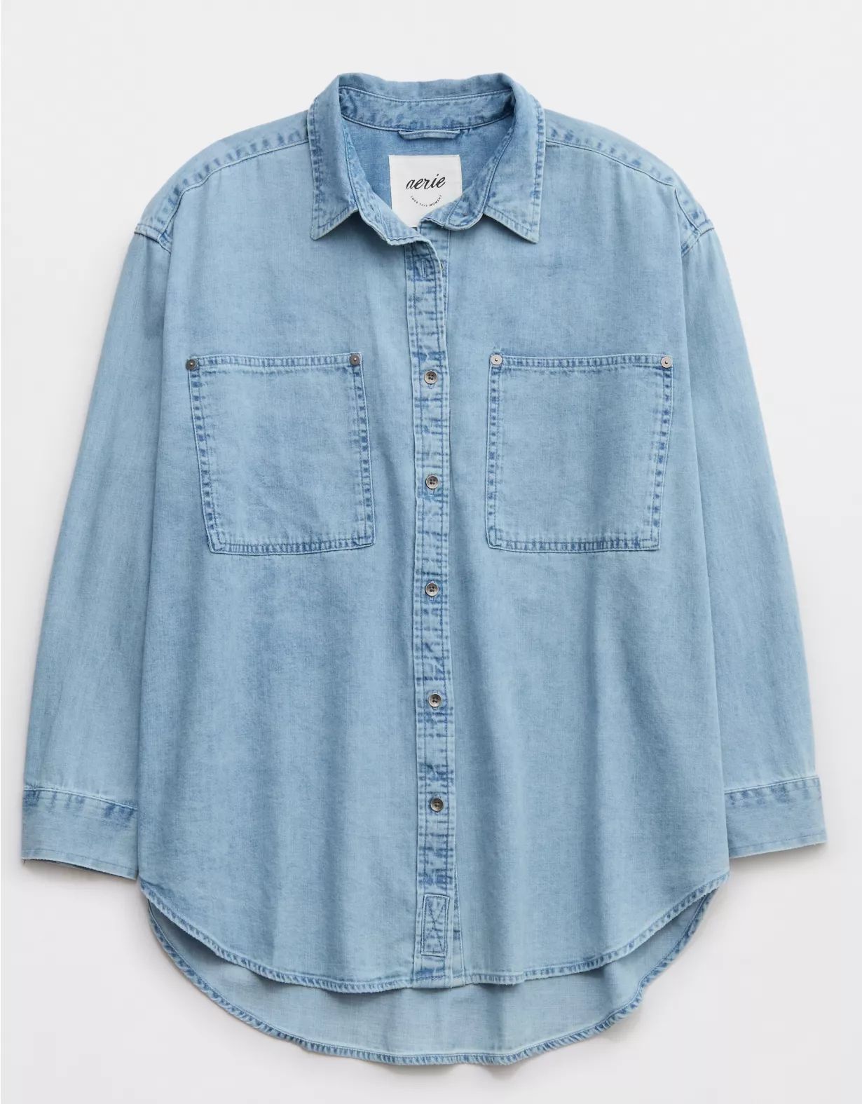 Aerie Anytime Fave Shirt | American Eagle Outfitters (US & CA)